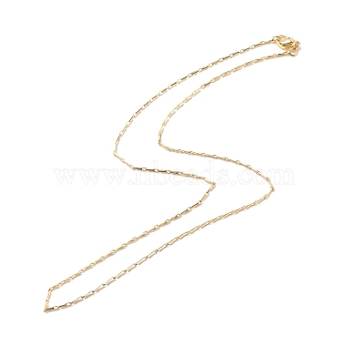Brass Coreana Chains Necklace for Women(NJEW-P265-33G)-2