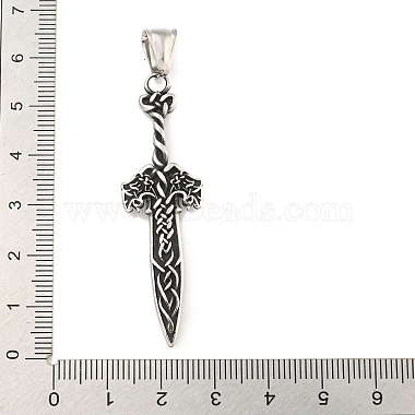 viking 316 pendentifs chirurgicaux en acier inoxydable(STAS-E212-136AS)-3