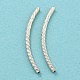 925 Sterling Silver Tube Beads(STER-Q191-01D-S)-2