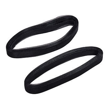 Mesh Ribbon, Plastic Net Thread Cord, Black, 30mm, about 25yards/bundle