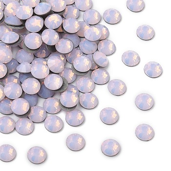 Preciosa&reg Crystal Hotfix Flatback Stones, Czech Crystal, Round(438 11 612 Chaton Rose VIVA 12 &reg), 71350 Rose Opal, SS16(3.8~4mm)