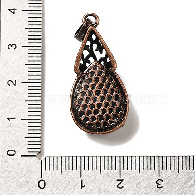 Natural Howlite Pendants(G-H065-01R-17)-3