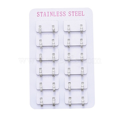 304 Stainless Steel Huggie Hoop Earrings(EJEW-L252-036P)-3