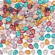 arricraft 180шт. 6 цвета кабошоны из непрозрачной смолы со стразами(RESI-AR0001-33)-1