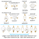 Elite 80Pcs 8 Style Acrylic Pendants(FIND-PH0003-43)-5