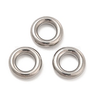 304 Stainless Steel Linking Rings, Round Ring, Stainless Steel Color, 13x3mm, Inner Diameter: 7mm(STAS-D246-01A-01P)