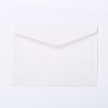 Rectangle Translucent Parchment Paper Bags, for Gift Bags and Shopping Bags, White, 11cm