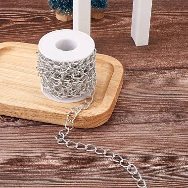 Decorative Chain Aluminium Twisted Chains Curb Chains(CHA-TA0001-07S)-4