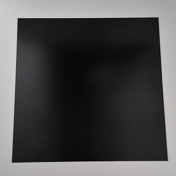 Aluminium Alloy Sheet, Black, 301x301x0.8mm