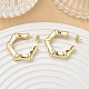Brass Stud Earrings(KK-CBAD851-27G)-1