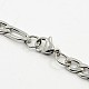 Figaro Chain Necklace for Men(NJEW-F027-03-7mm)-3