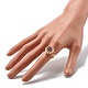 Natural Amethyst Finger Ring for Girl Women(X1-RJEW-TA00012-5)-3