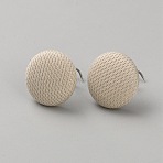 Polyester Nails, with Iron Finding, Sofa Foam Nails, for Furniture Decoration, Wheat, 20x20mm(FIND-WH20009-24)