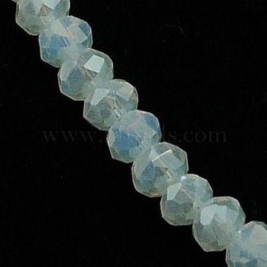 3mm Seashell Abacus Glass Beads