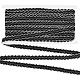 12M Polyester Wavy Ribbon(OCOR-WH0080-88B)-1
