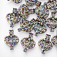 Plated Alloy Bead Cage Pendants(PALLOY-S119-064)-2
