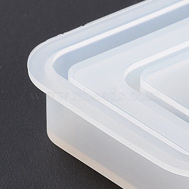 Moldes de silicona aptos para uso alimentario con forma de cuadrado doble diy(SIMO-D001-12)-5