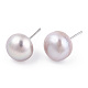 Aretes de perlas naturales(PEAR-N020-10A)-4
