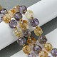 Natural Amethyst Beads Strands(G-Q010-A08-01)-2