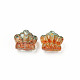 Two Tone Transparent Spray Painted Glass Beads(GLAA-Q092-02-C06)-4