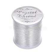 Elastic Crystal Thread, Stretch Bracelet String, Round, Clear, 0.8mm, about 109.36 yards(100m)/roll(EW-0.8D-1)