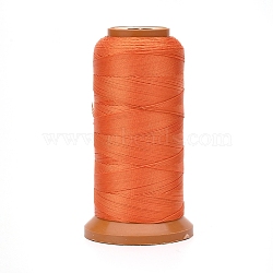 Polyester Threads, for Jewelry Making, Orange, 0.25mm, about 874.89 yards(800m)/roll(NWIR-G018-C-11)