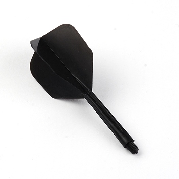 Plastic Dart Shafts Darts Accessory, Black, 78x34x34mm, 3pcs/set