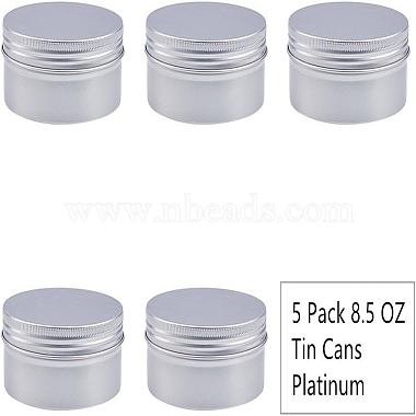 Round Aluminium Tin Cans(CON-BC0004-26P-250ml)-2