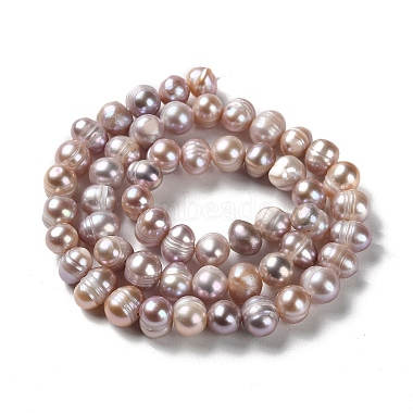 Natural Cultured Freshwater Pearl Beads Strands(PEAR-E018-84)-2