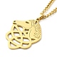 304 Stainless Steel Pendant Necklaces(NJEW-D063-04G)-2