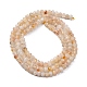 Natural Citrine Beads Strands(G-A097-C04-01A)-5