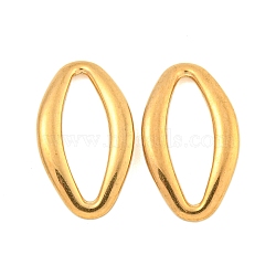 304 Stainless Steel Linking Rings, Horse Eye, Golden, 27x15x2mm, Inner Diameter: 21.5x7mm(STAS-A095-03A-G)