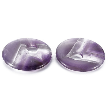 Natural Amethyst Pendants(G-S299-132A)-3