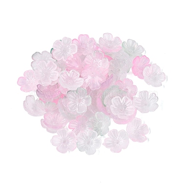 Transparent Plastic Bead Caps(KY-Q005-02A-11)-1