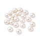 Shell Pearl Half Drilled Beads(BSHE-G011-01-10mm)-1