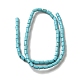 Synthetic Turquoise Dyed Beads Strands(G-E594-10)-2