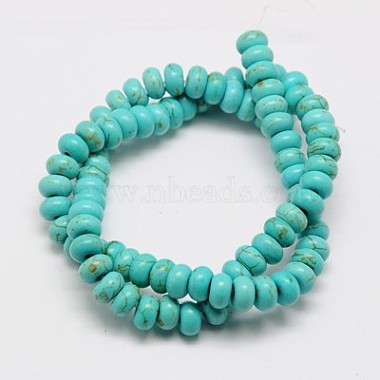 Synthetic Turquoise Beads Strands(TURQ-G109-6x3mm-06)-3