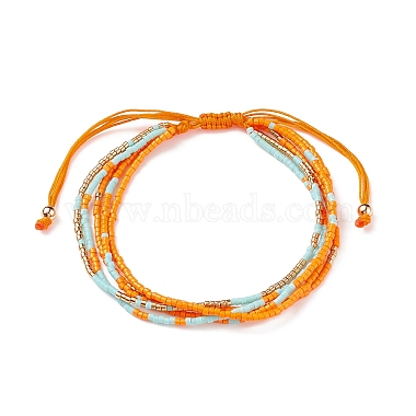 Orange Glass Bracelets