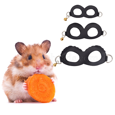 PU Leather & Alloy Hamster Harness Belt Traction Rope(AJEW-WH0248-524B)-7