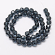 imitation des cordes de perles de cristal autrichiennes(G-M181-10mm-20A)-4