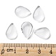 Transparent Teardrop Glass Cabochons(GGLA-R024-14x10)-5