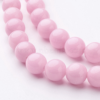 Natural Mashan Jade Round Beads Strands(G-D263-10mm-XS23)-2