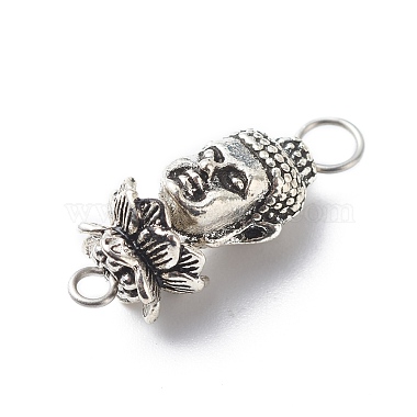 Tibetan Style Alloy Connector Charms(PALLOY-JF01898)-4