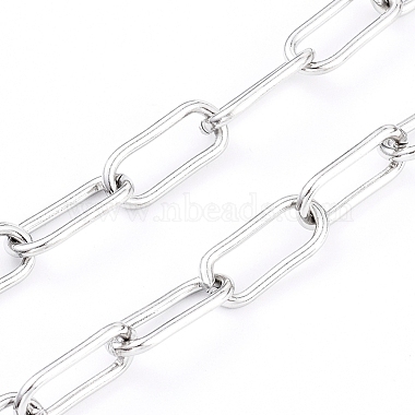 304 Stainless Steel Paperclip Chains(CHS-D027-02P)-2