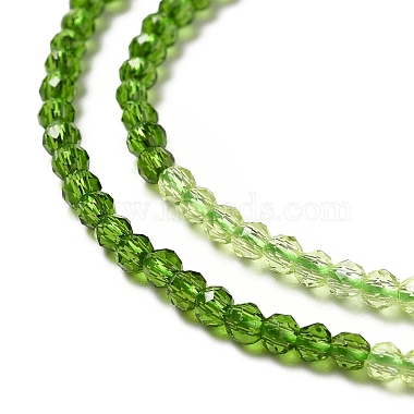 2 Colors Transparent Glass Beads Strands(GLAA-G093-01M)-3