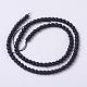 Synthetic Black Stone Beads Strands(G-C059-4mm-1)-2
