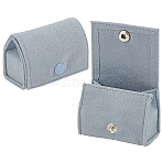 Velvet Packing Button Bags, Jewelry Pouches, for Earrings, Bracelets, Pendant, Slate Blue, 3.2x5.9x4cm(ABAG-WH0040-15)