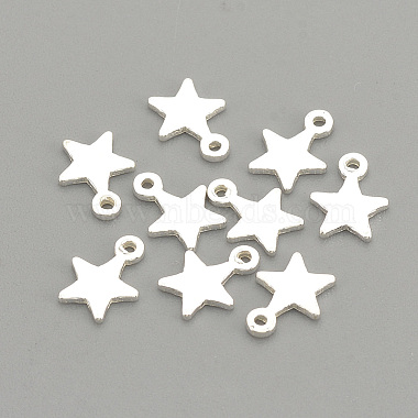 Silver Star Sterling Silver Charms