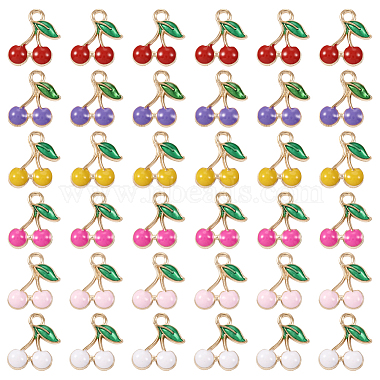 60Pcs 6 Colors Alloy Enamel Charms(FIND-TA0002-31)-3