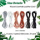 Elite 24 Yards 6 Colors Cowhide Leather Cord(WL-PH0004-14)-5